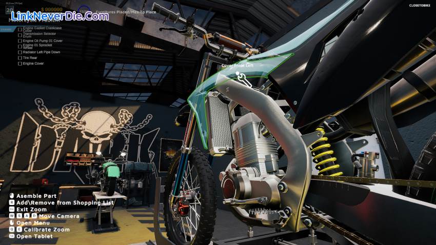 Hình ảnh trong game Motorcycle Mechanic Simulator 2021 (screenshot)