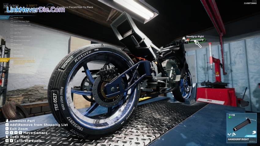 Hình ảnh trong game Motorcycle Mechanic Simulator 2021 (screenshot)