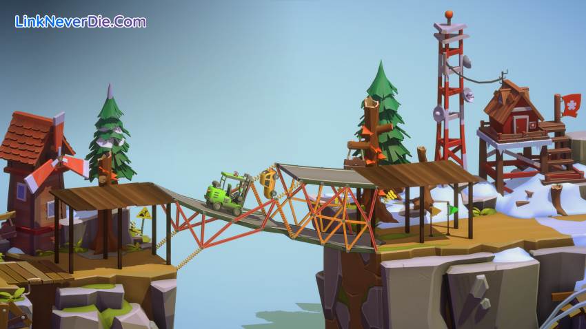 Hình ảnh trong game Poly Bridge 3 (screenshot)