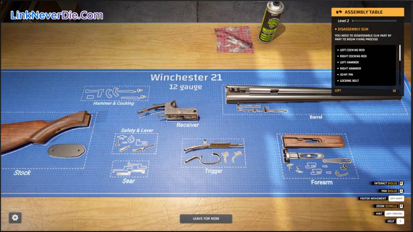 Hình ảnh trong game Gunsmith Simulator (screenshot)