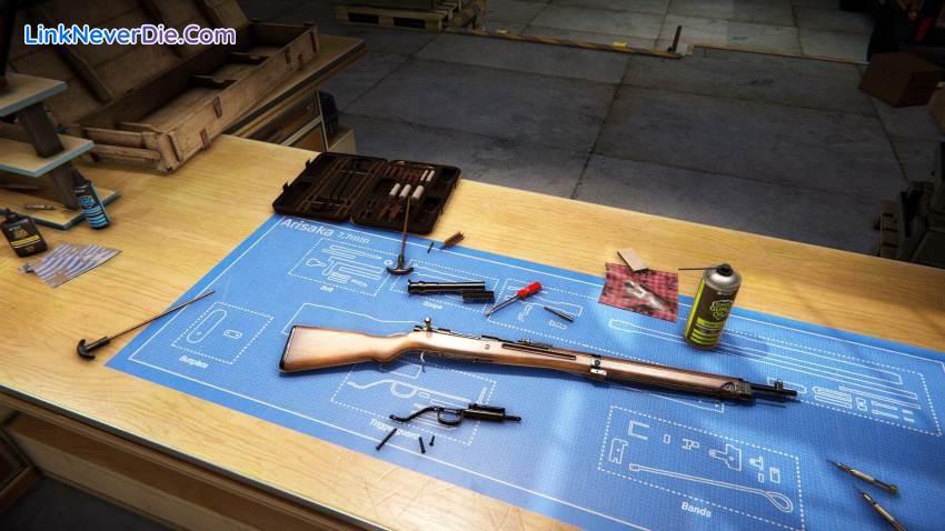 Hình ảnh trong game Gunsmith Simulator (screenshot)