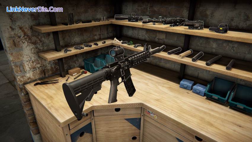 Hình ảnh trong game Gunsmith Simulator (screenshot)