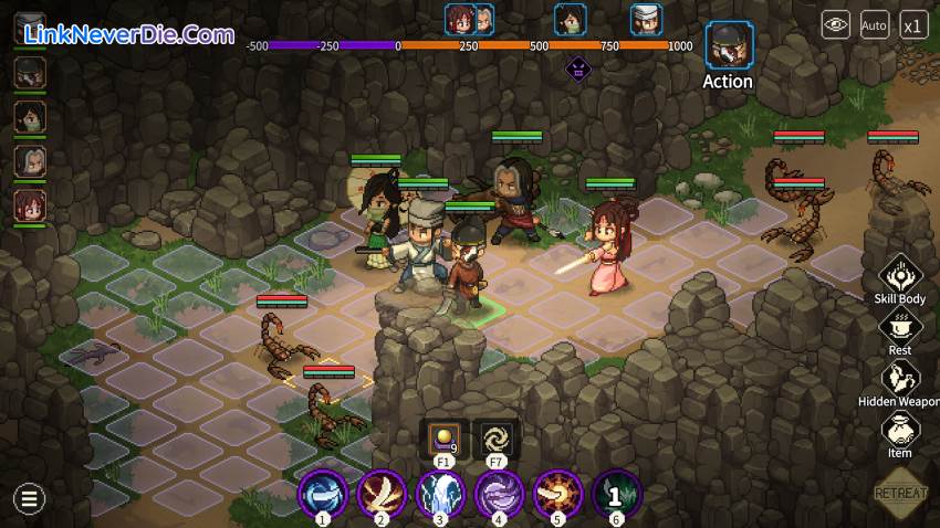 Hình ảnh trong game Hero's Adventure (screenshot)