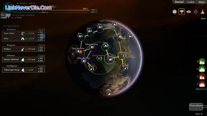 Hình ảnh trong game Interplanetary (screenshot)