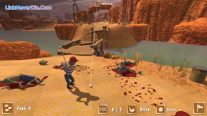 Hình ảnh trong game Golf VS Zombies (screenshot)