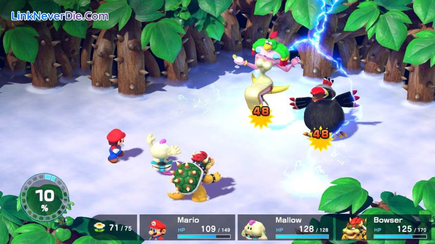 Hình ảnh trong game Super Mario RPG (screenshot)