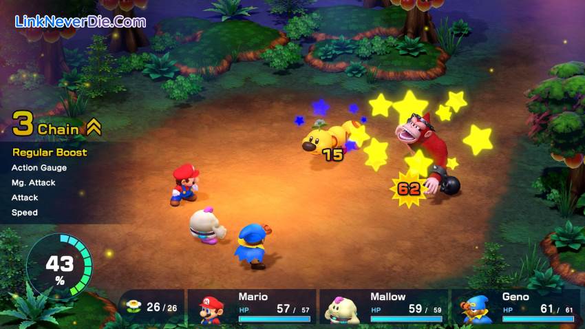 Hình ảnh trong game Super Mario RPG (screenshot)