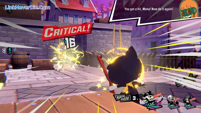 Hình ảnh trong game Persona 5 Tactica (screenshot)