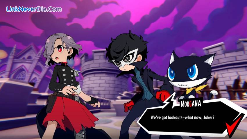 Hình ảnh trong game Persona 5 Tactica (screenshot)