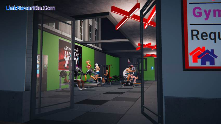 Hình ảnh trong game Gym Simulator 24 (screenshot)