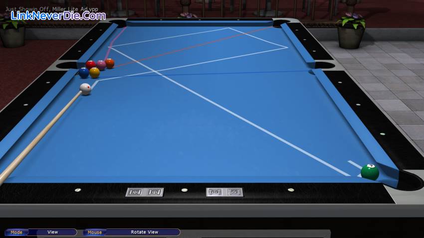 Hình ảnh trong game Virtual Pool 4 (screenshot)