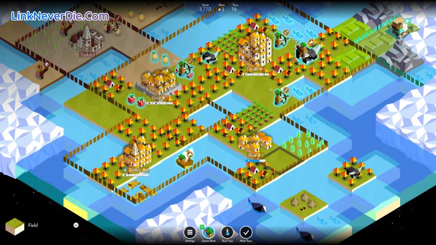 Hình ảnh trong game The Battle of Polytopia (screenshot)