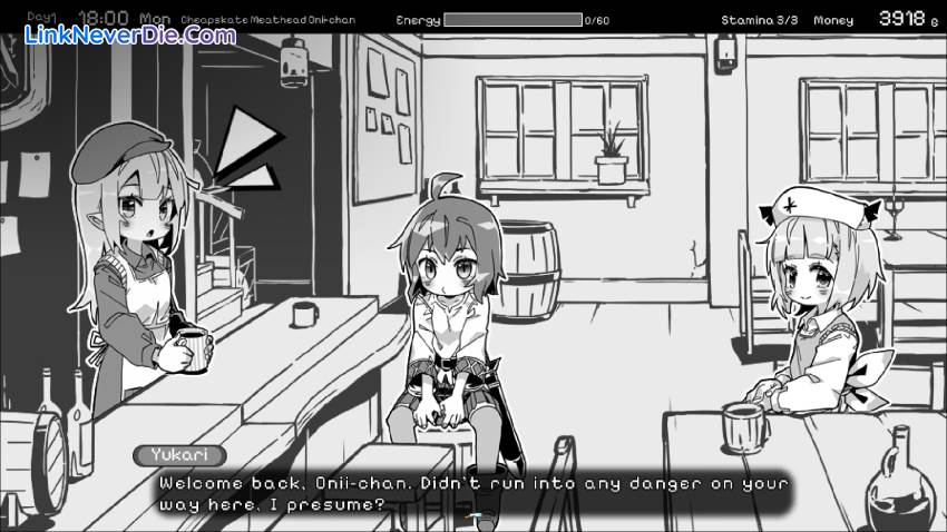 Hình ảnh trong game Living With Sister: Monochrome Fantasy (screenshot)