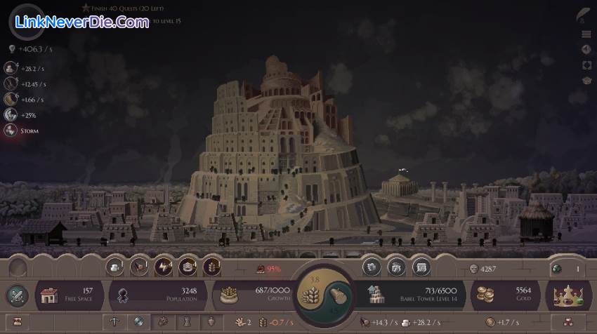 Hình ảnh trong game Microcivilization (screenshot)