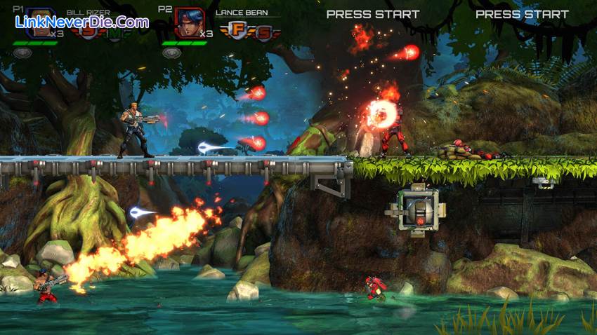 Hình ảnh trong game Contra: Operation Galuga (screenshot)