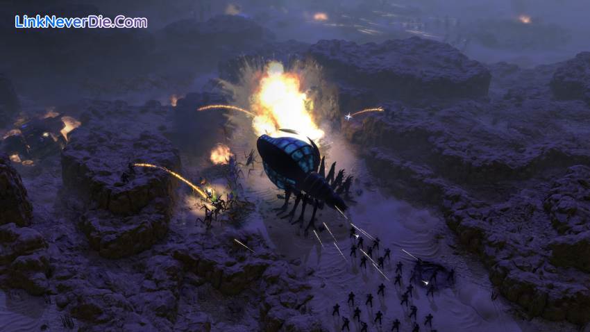 Hình ảnh trong game Starship Troopers: Terran Command (screenshot)