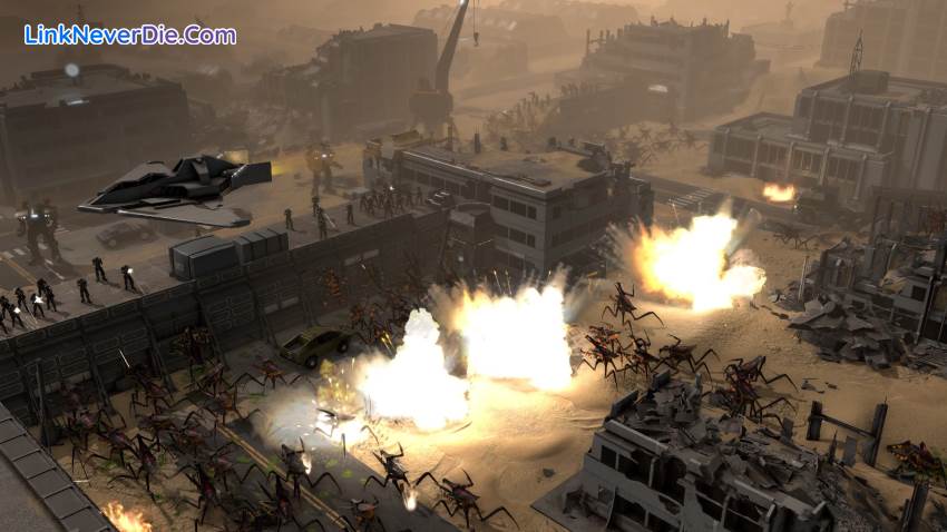 Hình ảnh trong game Starship Troopers: Terran Command (screenshot)