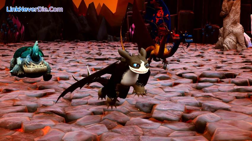 Hình ảnh trong game DreamWorks Dragons: Legends of The Nine Realms (screenshot)