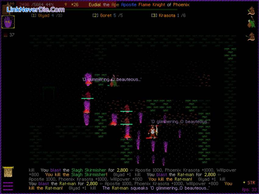 Hình ảnh trong game Path of Achra (screenshot)