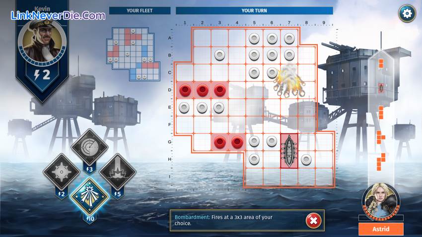 Hình ảnh trong game Hasbro's BATTLESHIP (screenshot)