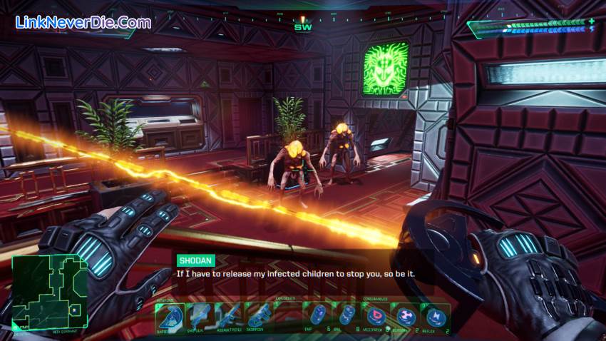 Hình ảnh trong game System Shock (screenshot)