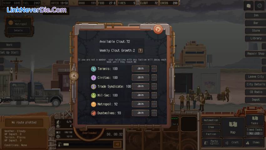 Hình ảnh trong game Dustland Delivery (screenshot)