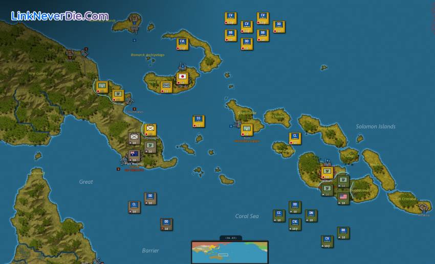 Hình ảnh trong game Strategic Command WWII: War in the Pacific (screenshot)