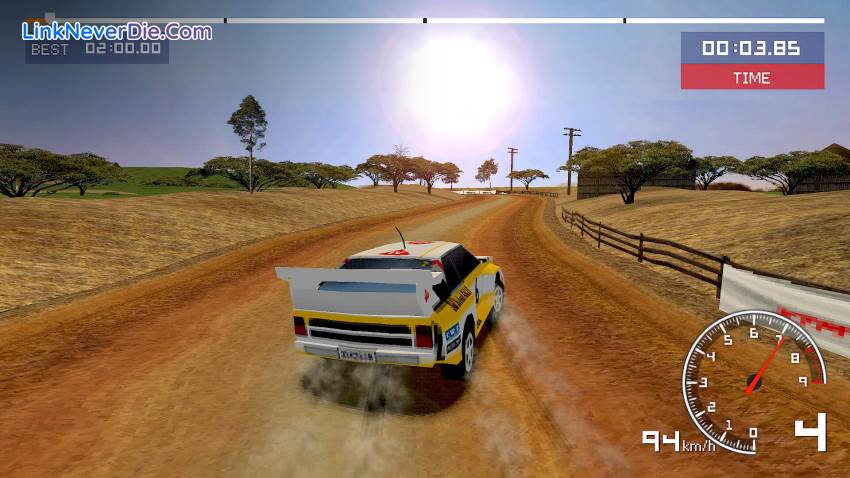 Hình ảnh trong game Old School Rally (screenshot)