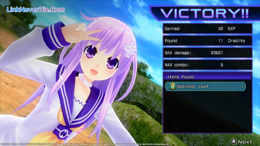 Hình ảnh trong game Hyperdimension Neptunia Re;Birth2: Sisters Generation (screenshot)