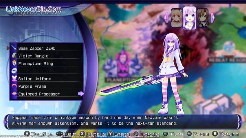 Hình ảnh trong game Hyperdimension Neptunia Re;Birth2: Sisters Generation (screenshot)