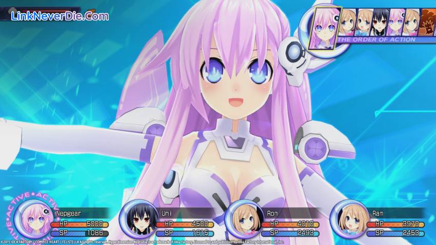 Hình ảnh trong game Hyperdimension Neptunia Re;Birth2: Sisters Generation (screenshot)