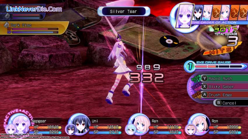 Hình ảnh trong game Hyperdimension Neptunia Re;Birth2: Sisters Generation (screenshot)