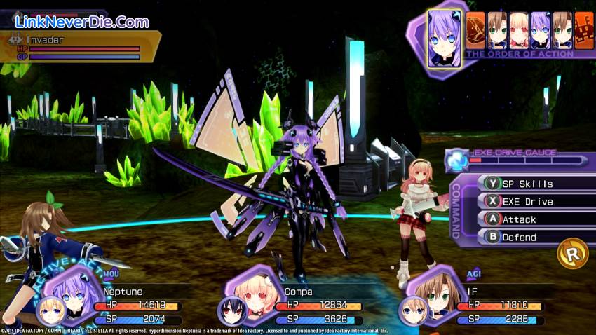 Hình ảnh trong game Hyperdimension Neptunia Re;Birth1 (screenshot)