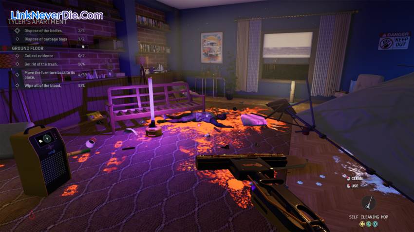 Hình ảnh trong game Crime Scene Cleaner (screenshot)