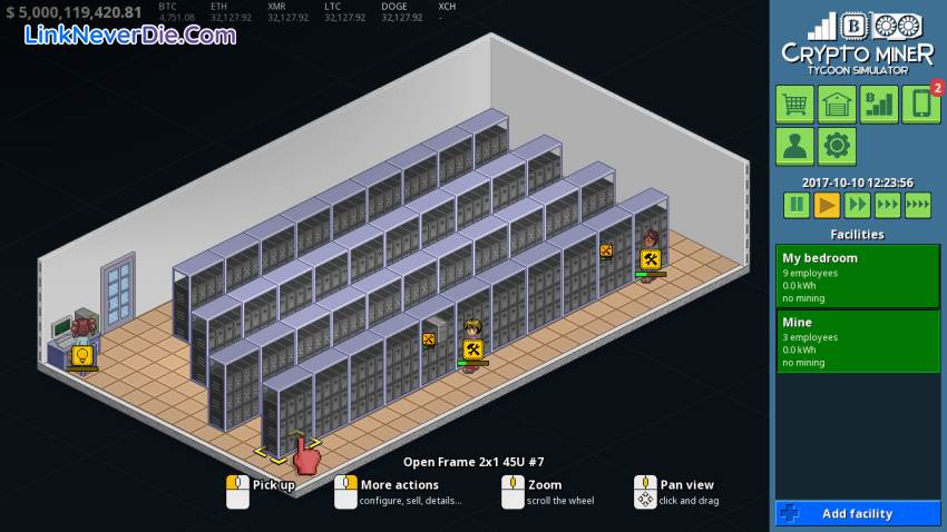 Hình ảnh trong game Crypto Miner Tycoon Simulator (screenshot)