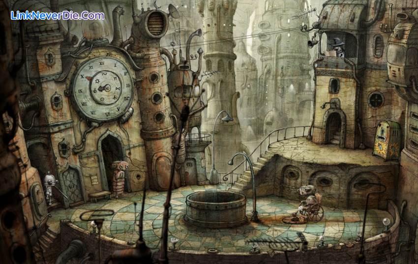 Hình ảnh trong game Machinarium (screenshot)