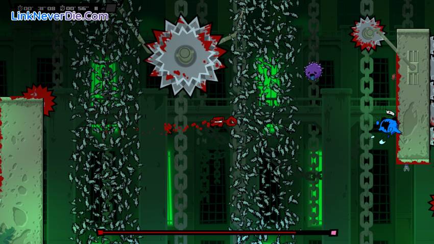 Hình ảnh trong game Super Meat Boy Forever (screenshot)