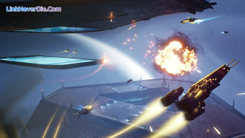 Hình ảnh trong game Homeworld 3 (screenshot)