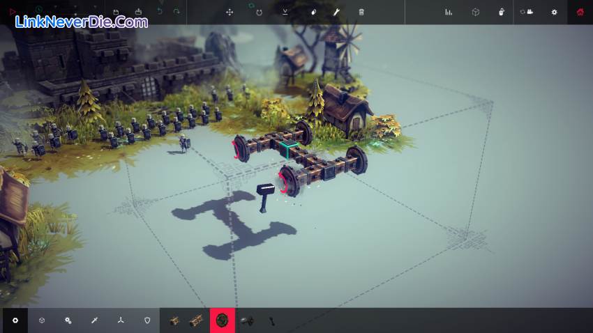 Hình ảnh trong game Besiege (screenshot)