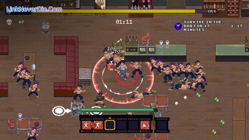 Hình ảnh trong game Karate Survivor (screenshot)