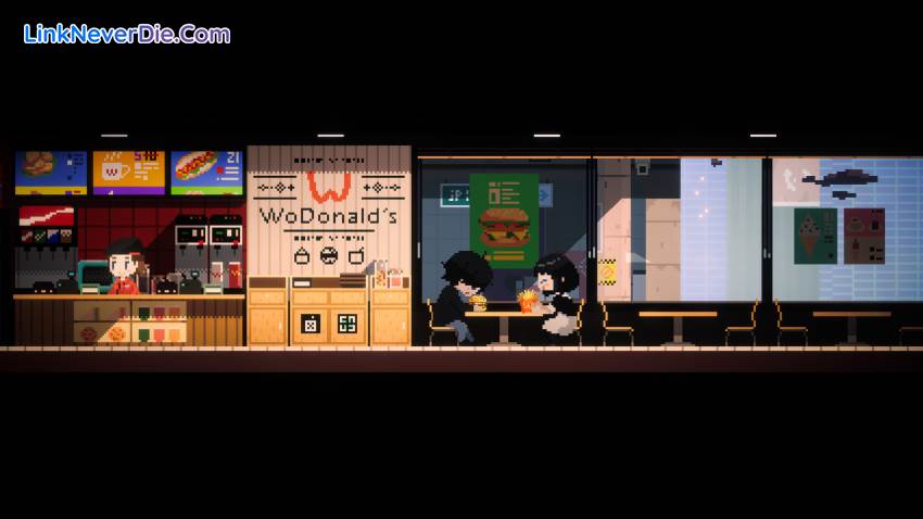 Hình ảnh trong game Maid Cafe on Electric Street (screenshot)