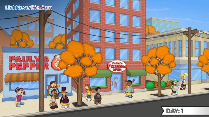 Hình ảnh trong game Papa's Pizzeria Deluxe (screenshot)