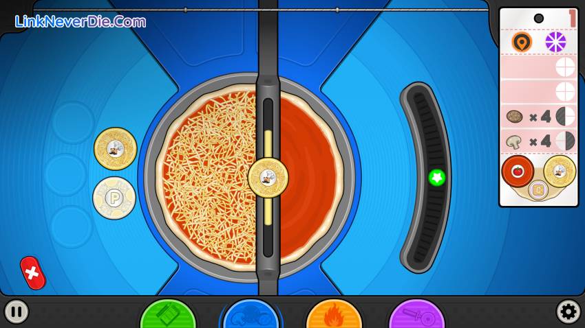 Hình ảnh trong game Papa's Pizzeria Deluxe (screenshot)