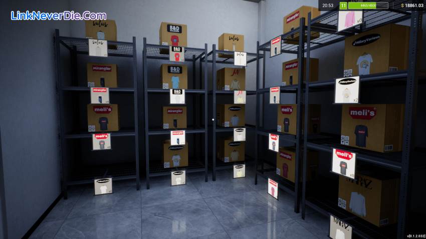 Hình ảnh trong game Retail Company Simulator (screenshot)