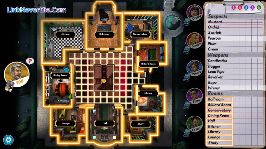 Hình ảnh trong game Clue/Cluedo: Classic Edition (screenshot)