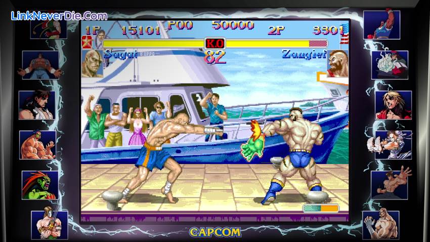 Hình ảnh trong game Street Fighter 30th Anniversary Collection (screenshot)