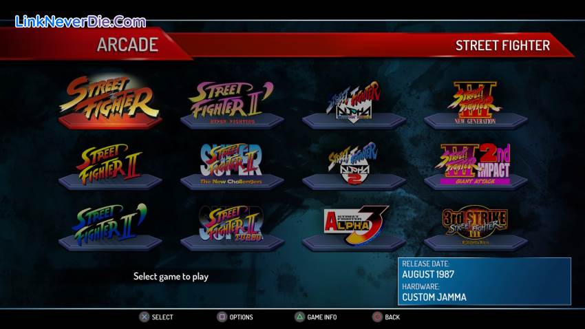 Hình ảnh trong game Street Fighter 30th Anniversary Collection (screenshot)