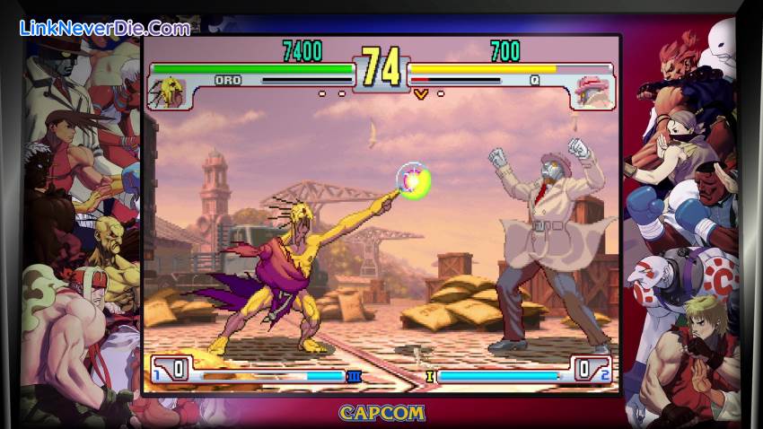 Hình ảnh trong game Street Fighter 30th Anniversary Collection (screenshot)