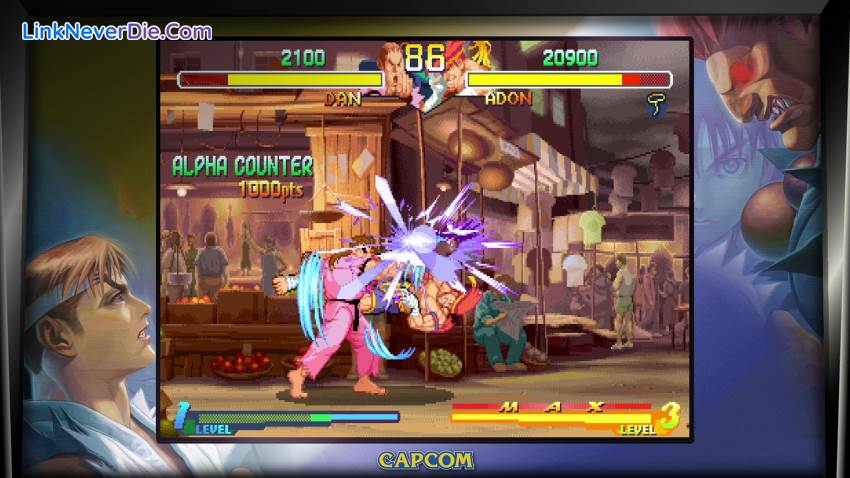 Hình ảnh trong game Street Fighter 30th Anniversary Collection (screenshot)