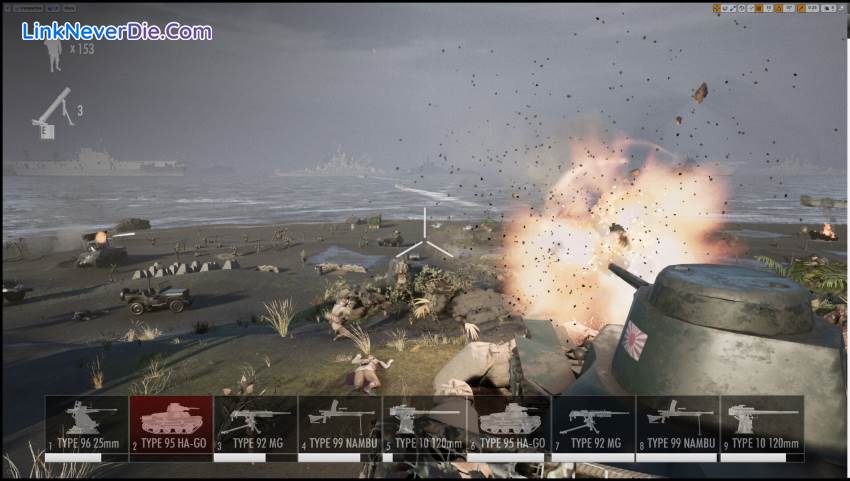 Hình ảnh trong game Beach Invasion 1945 (screenshot)